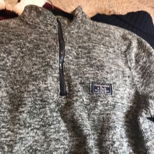 A&F marbled fleece men’s M